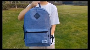 PUNKSTAR Casual Backpack College School Vintage Book bag Water Resistant Work Travel Rucksack