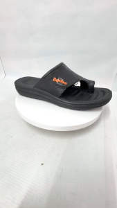 BOWLING P TF 3763 Men Comfort Black Slip On Sandals / Slippers & Sandals / Flip-Flops / Selipar Hitam Lelaki