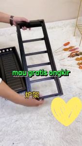 KOK - BAKARAN SATE ARANG JUMBOO IKAN DAN SATE AYAM KAMBING SERBAGUNA TEBAL DAN KUAT PORTABLE BARBEQUE GRILL BISA COD GRATIS ONGKIR