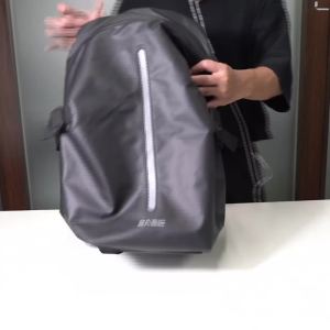 Waterproof Motorcycle Backpack Outdoor Sports Moto Biker Cycling Riding Helmet Backpack Reflective Business Travel Laptop Bag