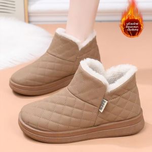 JIFANPAUL | Winter Warm Comfortable Womens Cotton Shoes Short Boots