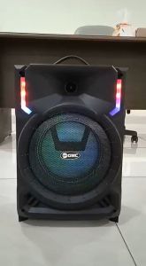 GMC 897 H Speaker Portable BLUETOOTH suara super bass gratis mic untuk karaoke