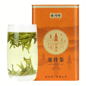 XI HU BRAND | Fresh Early Spring Old Tea Trees Premium Longjing Tea 100g