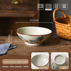 SHELI | Versatile Chinese Style Ceramic Bowl