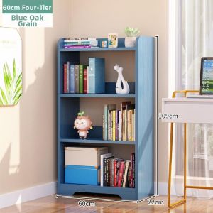 ZHENTAIYUAN | Simple Child Solid Wood Narrow Bookshelf