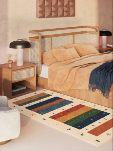 NAIERDENG | Dopamine Girls Room Accent Rug