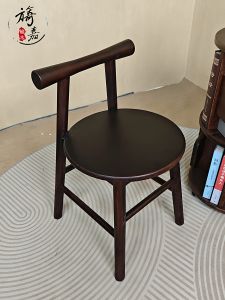 Solid Wood Chair Dining Chair Leisure Back Chair Study Chair Retro Home Use Eating Chair Modern Hotel Simple American Country Style