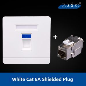 ZUOBO | Gigabit and 10G Cat6a/Cat7 Network Socket Panel