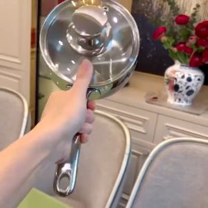 Quánh inox CHOCKEM 12cm quánh 12cm CHOCKMEN CKM61 và CKM15 quánh nấu bột nồi nấu đồ ăn dặm