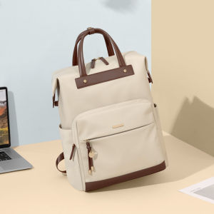 กระเป๋าเป้ไนลอนสะพายหลังสำหรับเล่นกอล์ฟแล็ปท็อปขนาด15นิ้ว6นิ้วกระเป๋ากระเป๋าเป้สะพายหลังสำหรับนักธุรกิจทำงานเดินทางแฟชั่นจุของได้เยอะกันน้ำป้องกันการโจรกรรม