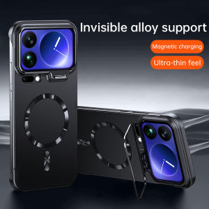 szhaiyu | Luxury for Magsafe Magnetic Wireless Charging Phone Case for Xiaomi 17 Pro Max 15 14 Pro Metal Lens Holde Shockproof Hard Cover