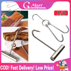 ⭐【LazTop Seller】Hooks Hanger Meat Hook Sausage Hanging Bbq Grill Beef Butcher Processing Bacon Accessories Smoker Stainless Ham Poultry Steel HSQ-Stainless-Steel-Meat-Hook