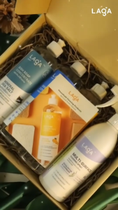 LAGA Gift Set Box ลาก้า เซ็ทของขวัญ ผลิตภัณฑ์ทำความสะอาดบ้าน (1 Set)