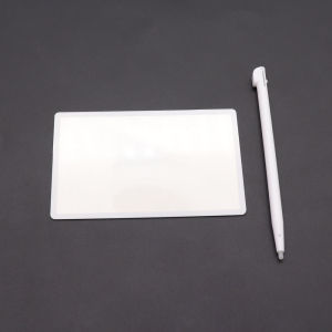 Top Upper LCD Screen Lens Plastic Cover & Touch Stylus Pen For 2DS Repair Part
