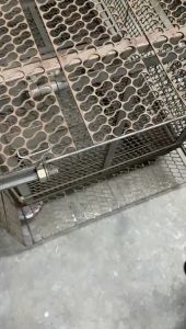 Metallogy Dog Big Lizard Monkey Trap Cage Metal/Animal Catcher/Rumah Perangkap Besi Biawak Besar