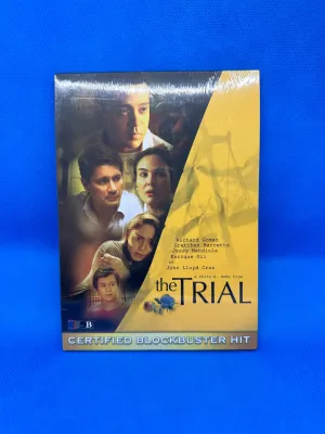 Brand New Sealed DVD THE TRIAL Tagalog Movie by Chito Roño John Lloyd Cruz Enrique Gil Richard Gomez Gretchen Barretto