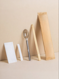 NUOXIAN | Disposable Customized Chopsticks Set Restaurant Catering Brown Paper