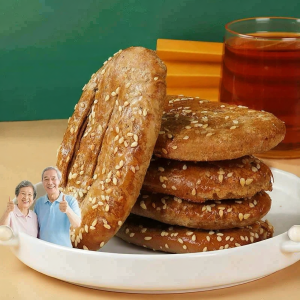 Low Fat Sugar-Free Buckwheat Pepper Salt Crispy Cakes
