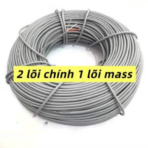[Giá 10m] Dây tín hiệu âm thanh chống nhiễu 28AWG. 2 lõi đồng  đường kính 2.8mm.Chịu nhiệt dưới 70 độ C.