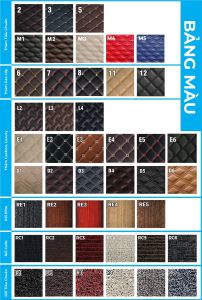 Thảm Lót Sàn 6D Xe VINFAST VF7  da Cacbon cao cấp kết hợp rối sàn cước. Sang trọng