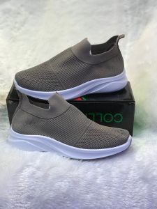 Sepatu slipon rajut COLLIN 2warna sz 37-40