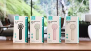 USAMS ZB288 Kipas Angin Portable High Speed Handheld Mini Fan 1200mAh