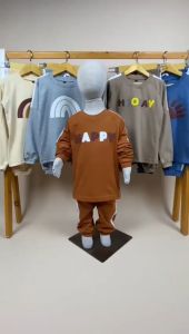 Setelan Baju Anak Lengan Panjang - Long Sleeves Sweater 2-8 Tahun Pineapple Kids