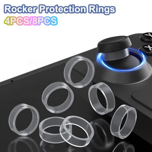 8Pcs Protect Joystick Silicone Ring for Steam Deck Quest2 Pico4 Wear Resisting Rubber Joystick Cover Universal Accessories
