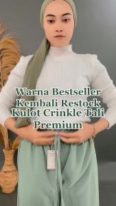 Celana Panjang Wanita Kulot Crinkle Airflow Terbaru 2024 Kekinian Viral