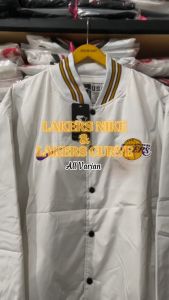 RUBBY Jacket Bomber Varsity Baseball Bordir Casual Vintage Lakers Series Premium Distro