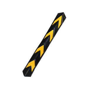 Masely Rubber Corner Guard Reflectorized Underground Garage Warehouse Parking Edge Protector For Warning