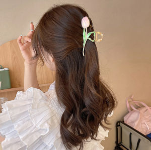 Lovely Girls House - กิ๊บติดผมดอกทิวลิปอ่อนโยนกิ๊บติดผมสำหรับผู้หญิง