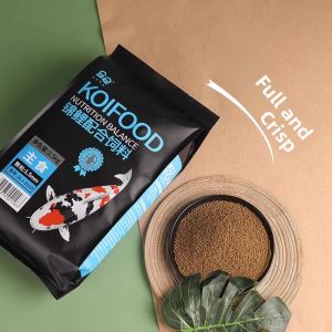 MONLEYTA | Monleyta Koi Fish Feed High Spirulina Color Enhancer Strong Body No Hormone Clear Water Particle Type Normal Size For Koi Fish