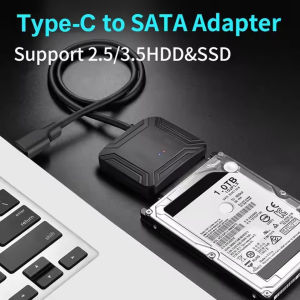 Congdi USB 3.0 To SATA Cable Sata III To USB Adapter Converter Cables Support 2.5/3.5 Inch External SSD HDD Adapter Hard Drive