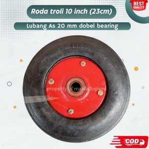 Roda troli 10inch mer swallow | roda troly