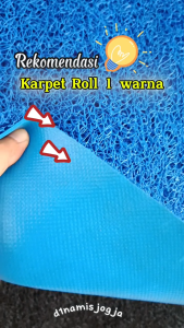 Keset Lantai Ruang Tamu Bihun Uk 40x60 Tebal 16mm ROLL Custom Karpet Ruang Tamu (7 Pilihan Warna)