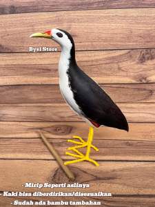 Patung Jontrot Burung Ruakruak Kareo Padi - Ruak Ruak Sawah