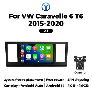 MEKEDE Android14 Intelligent carplay system For VW Caravelle 6 T6 2015-2020 Multimedia Player audio GPS Navigation All-in-one