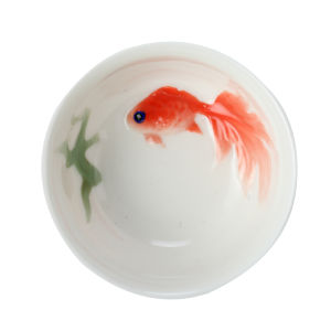 Hand-painted Creative Fish Pattern Tea Cup