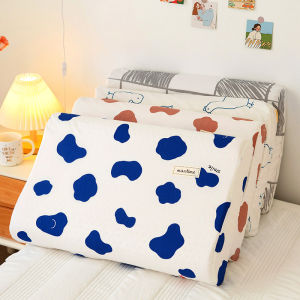 Pure Cotton Latex Pillowcase Class a Baby Memory Pillow Core Cover Single Person 30x50 Durable Bedding Accessories