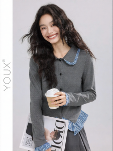 YOUXIANG | Áo Blouse Đẹp Họa Tiết Sọc Cho Phụ Nữ Mùa Thu