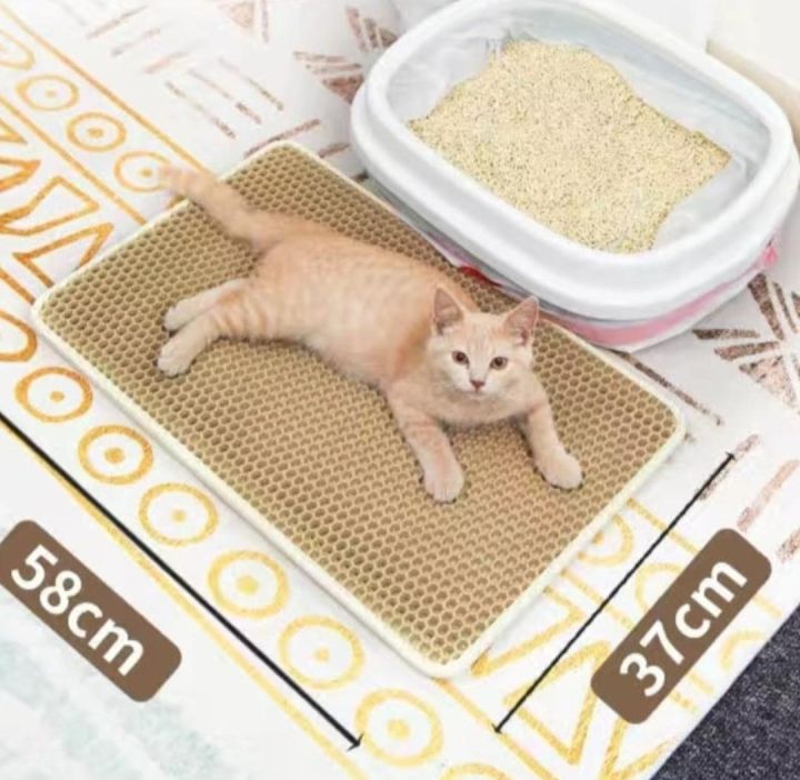 Cat litter/tofu/Sand trap mat (upgrade version) 58cm*37cm Lazada - Main Image