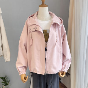LIYANGANG | Slimming Loose Fit Hooded Stylish Casual Versatile Jacket
