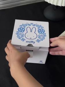 Miffy | Miffy Figurine Jingdezhen Ceramic Figurine Beijing City 10 cm (3.94 in) - Rabbit Shelf Decor and Collectible Gift