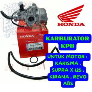 KARBURATOR KODE-KPH ASLI ORIGINAL KEIHIN PRESISI SIAP PASANG ORIGINAL KARBU KHARISMA / SUPRA X 125 .