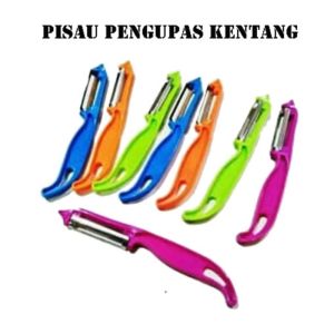 Pengupas Kulit Kentang Buah Wortel Timun Kentang Serbaguna-Vegasus Store(COD)