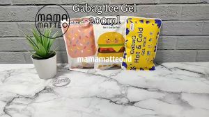 Gabag Kids Ice Gel 200 gram / 200gr / Ice Cream Burger Original Yellow size Kecil 200ml / BANDUNG