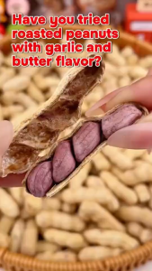 Whole Roasted Peanuts with Skin – Rich in Nutrients Seasoned Peanuts with 3 Flavors 100G/250G/500G