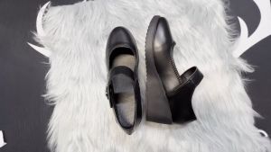 Leather Shoes Wedges: Soft Bottom Single Shoes for Women