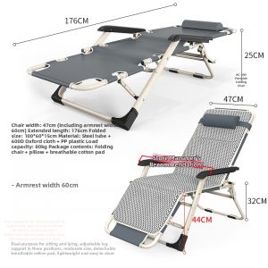 LIWAN | Portable Lazy Multifunctional Folding Lounge Chair